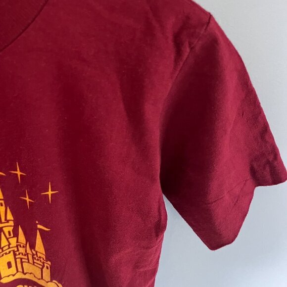 Disney World T-Shirt Walt Maroon Castle Youth XL - Picture 3 of 6